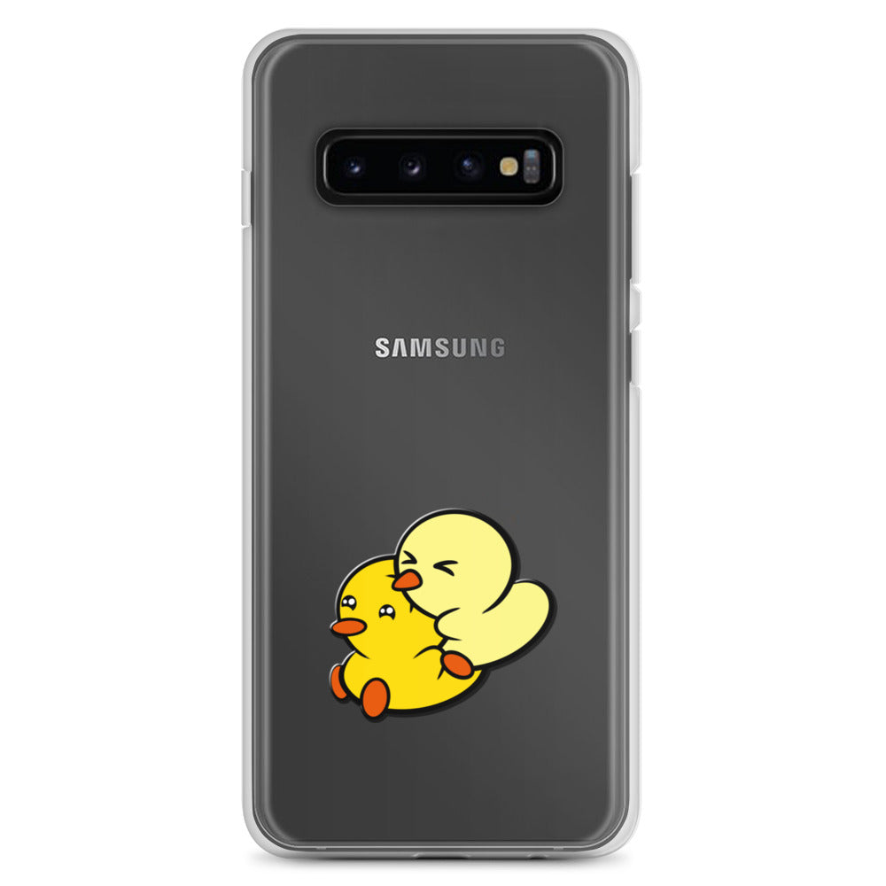 Duckie and Duck - Clear Case for Samsung®