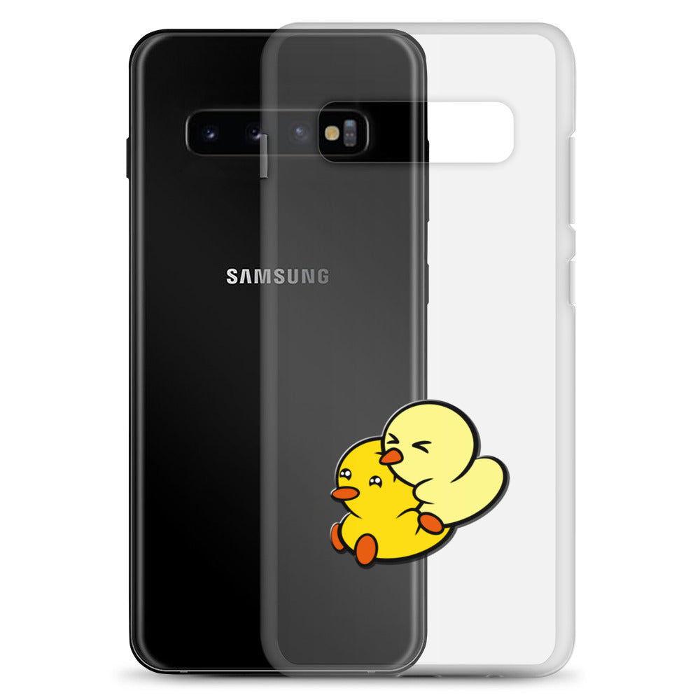 Duckie and Duck - Clear Case for Samsung®