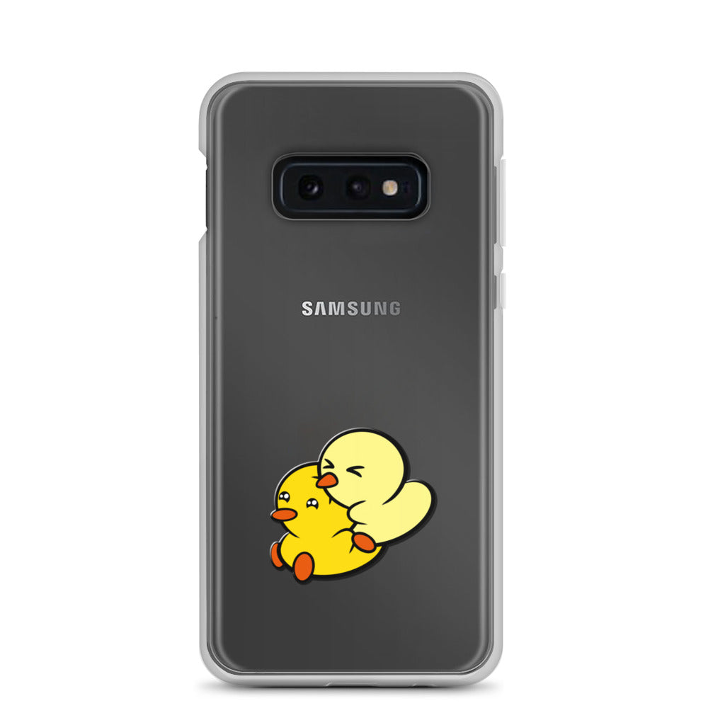 Duckie and Duck - Clear Case for Samsung®