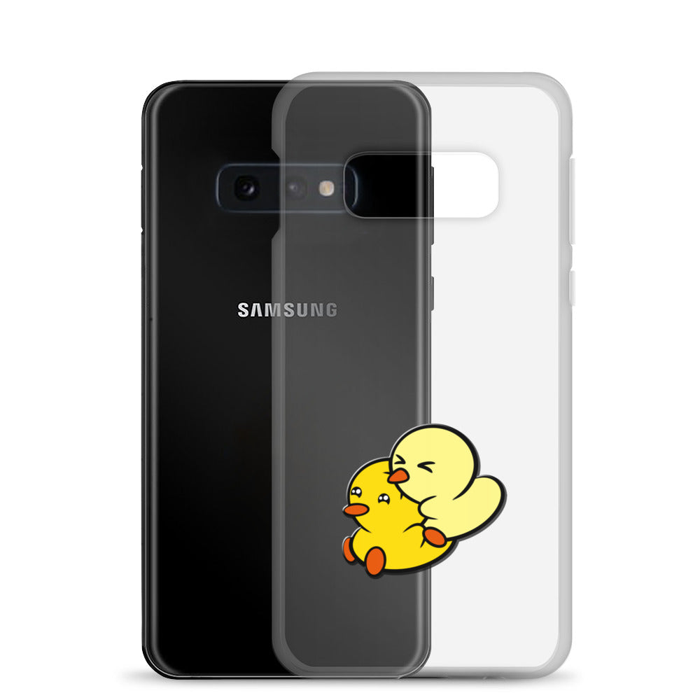 Duckie and Duck - Clear Case for Samsung®