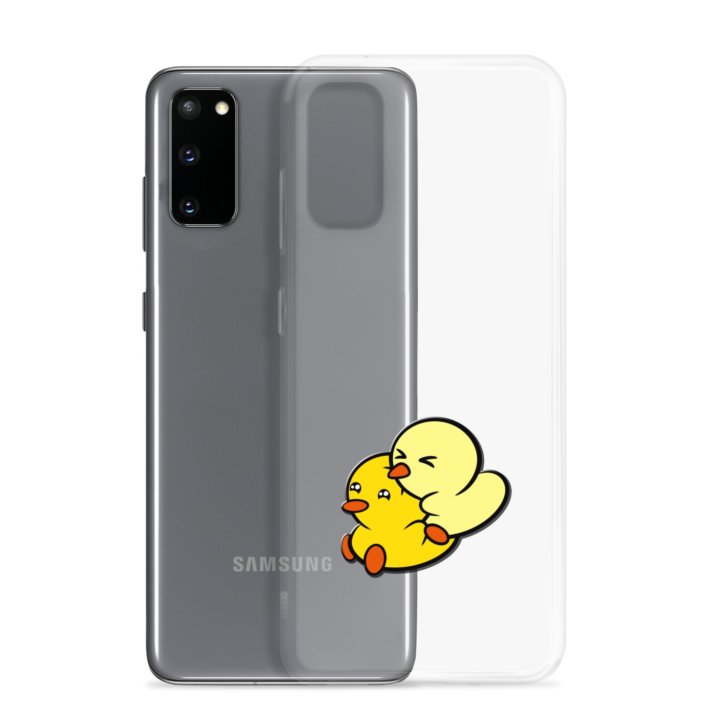 Duckie and Duck - Clear Case for Samsung®