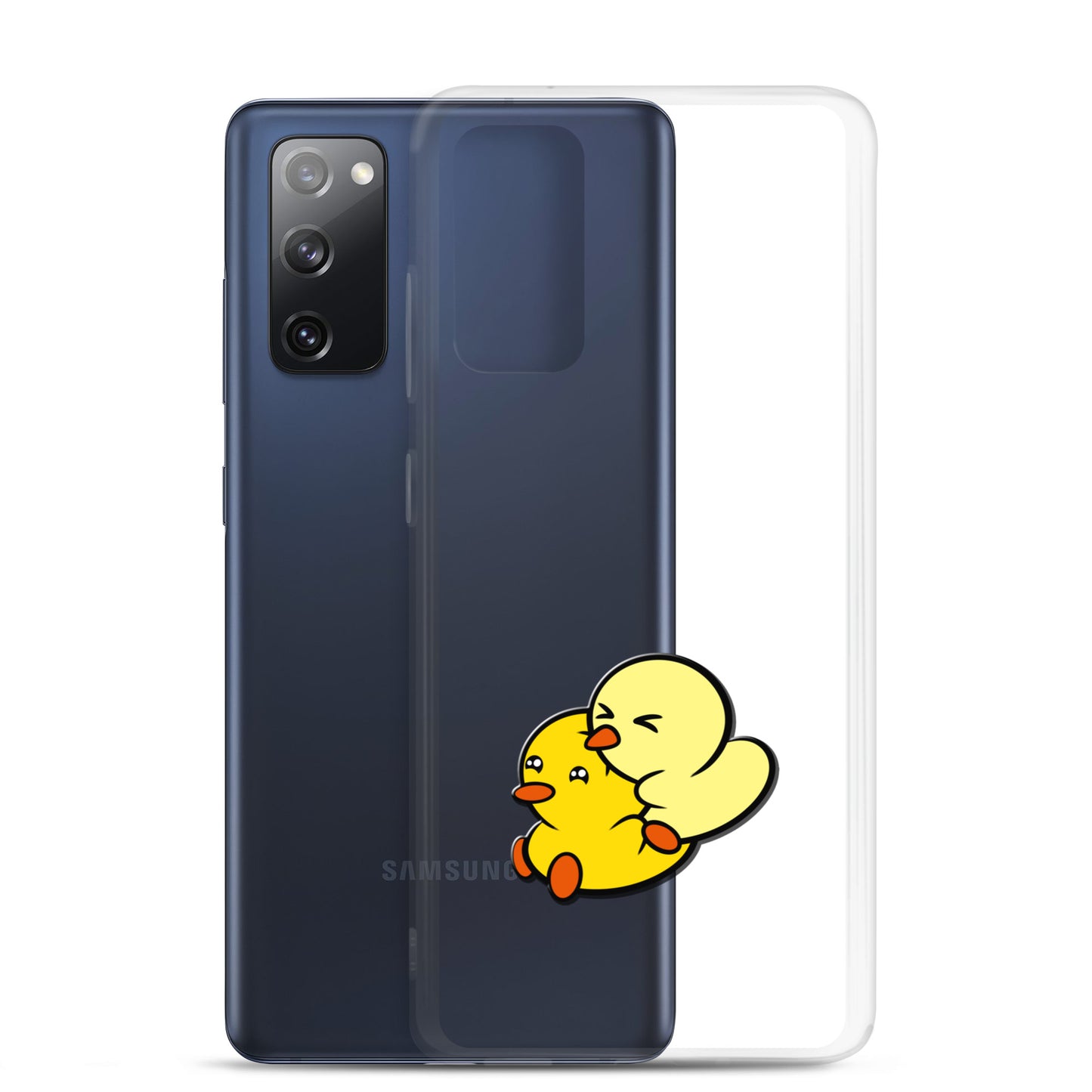 Duckie and Duck - Clear Case for Samsung®