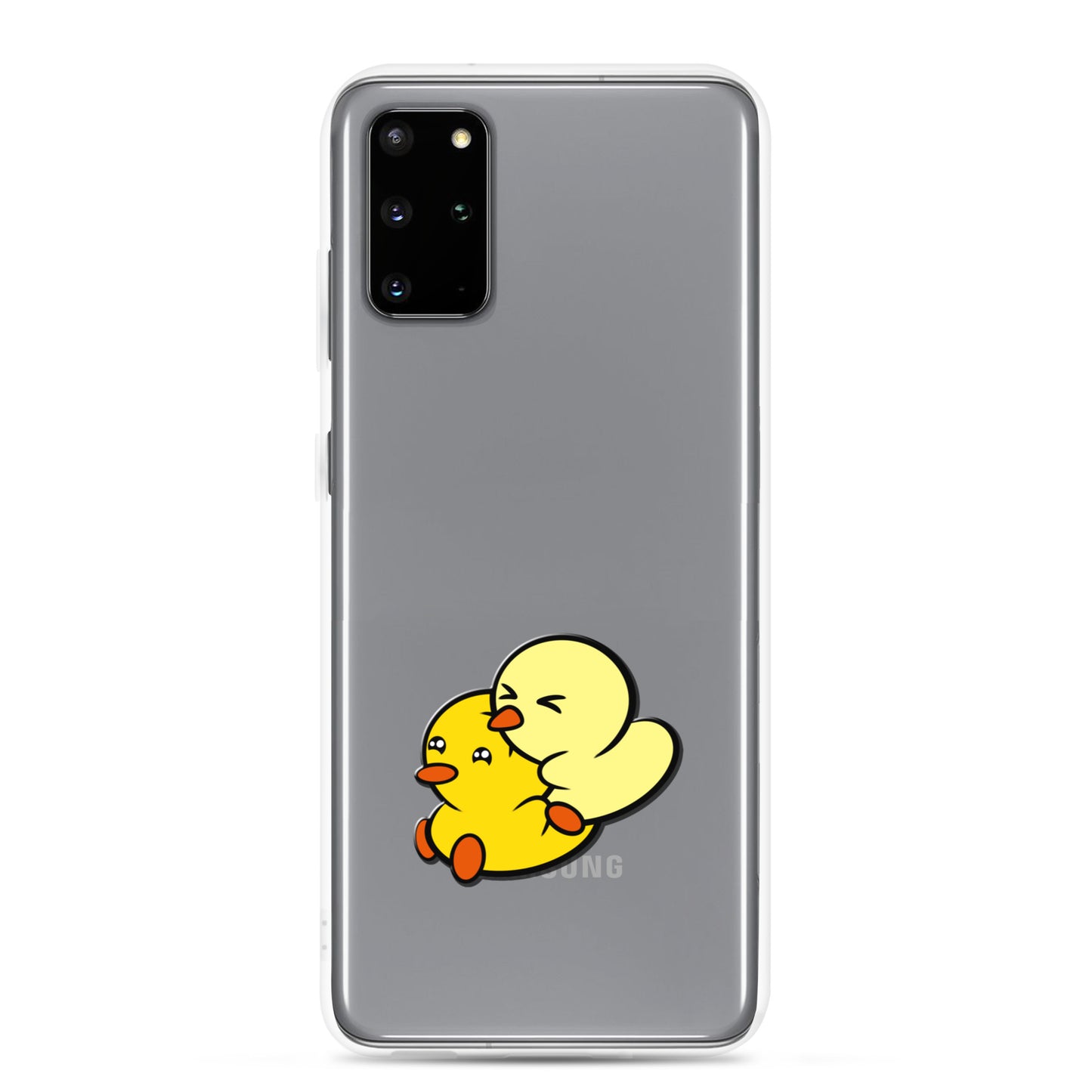 Duckie and Duck - Clear Case for Samsung®
