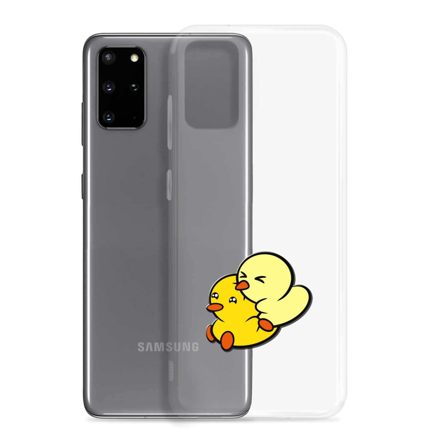 Duckie and Duck - Clear Case for Samsung®