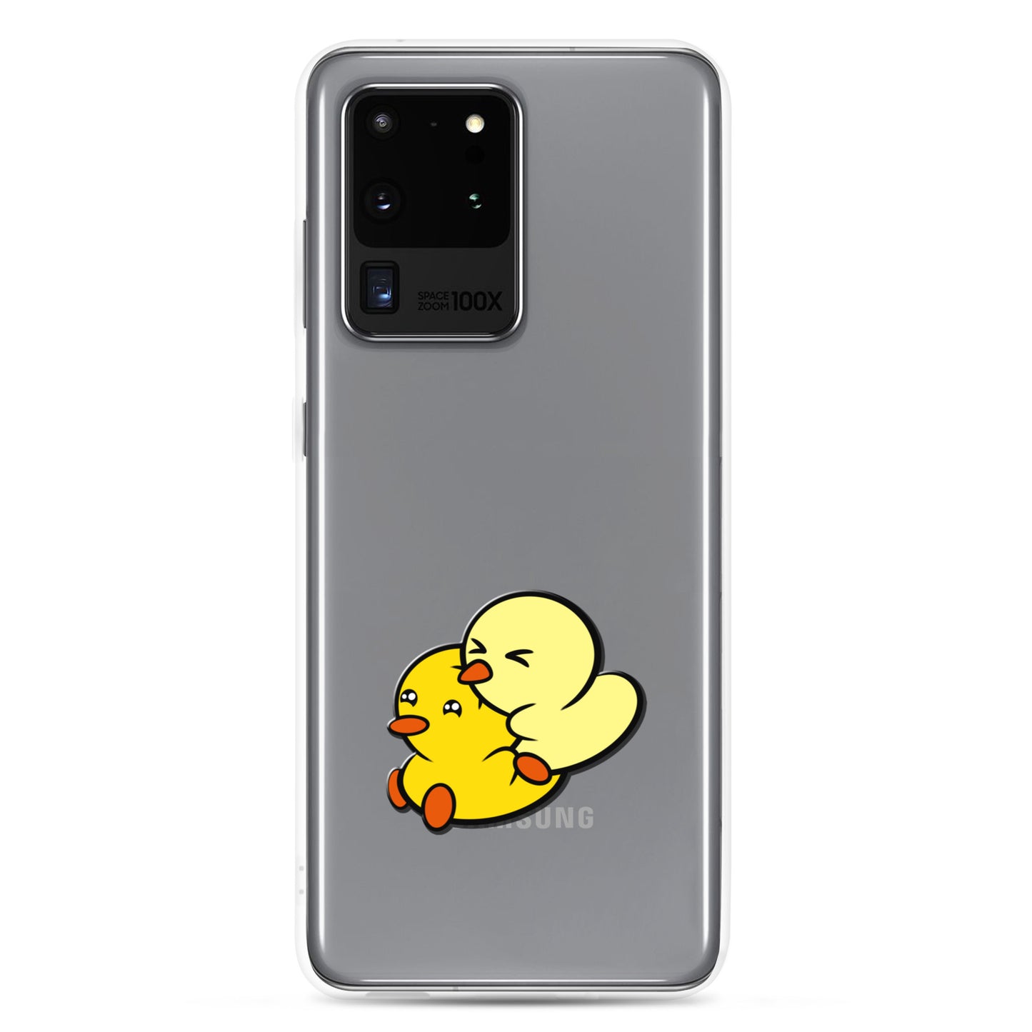 Duckie and Duck - Clear Case for Samsung®