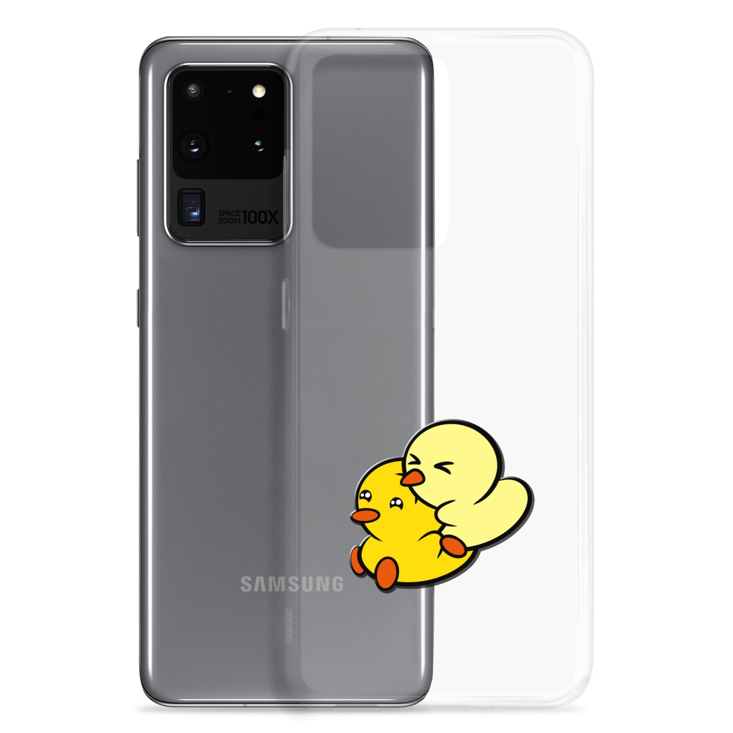 Duckie and Duck - Clear Case for Samsung®