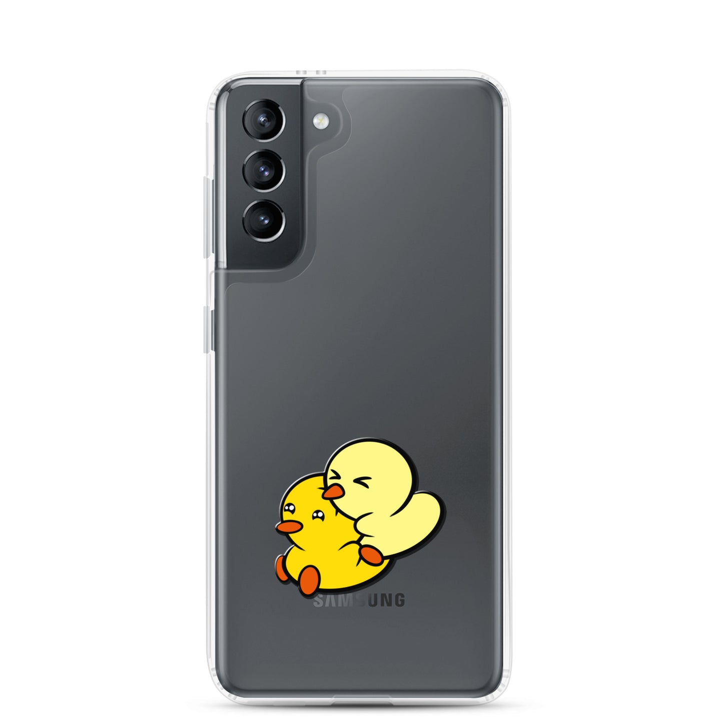 Duckie and Duck - Clear Case for Samsung®