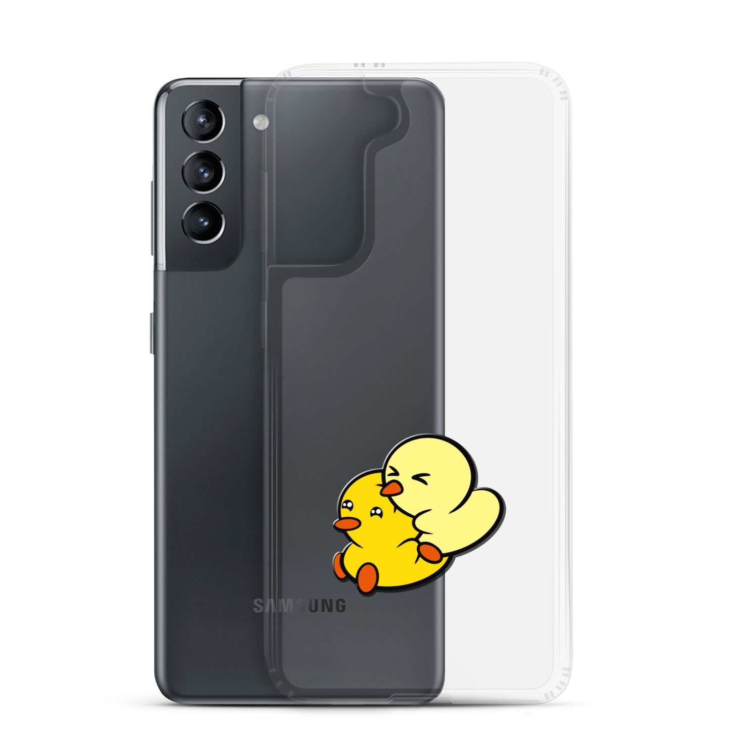 Duckie and Duck - Clear Case for Samsung®