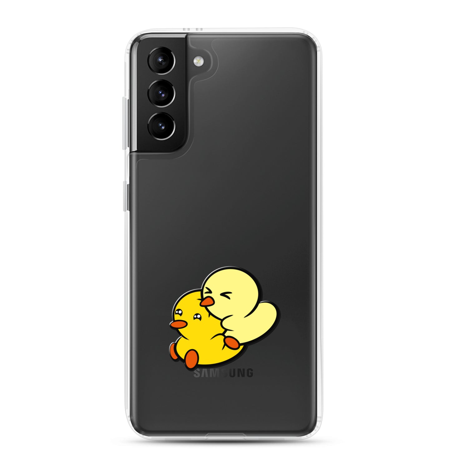 Duckie and Duck - Clear Case for Samsung®