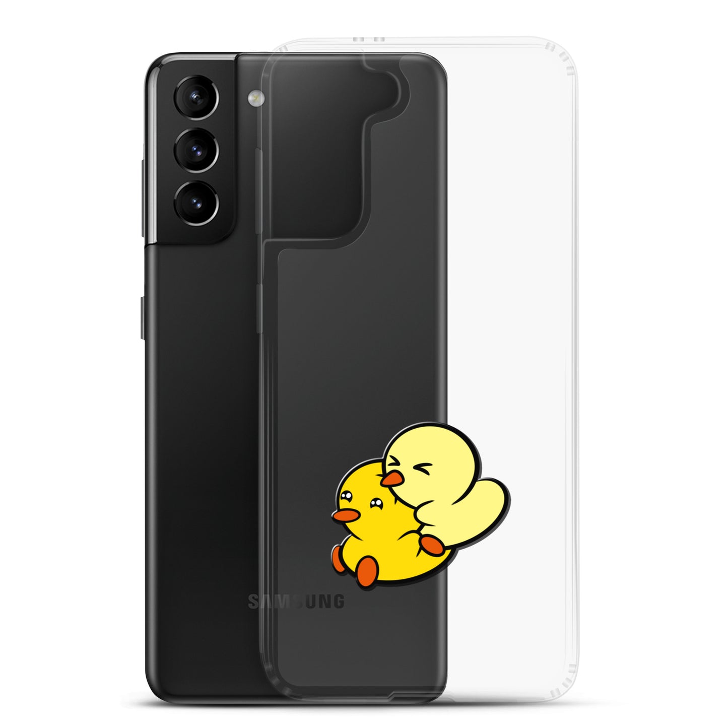 Duckie and Duck - Clear Case for Samsung®