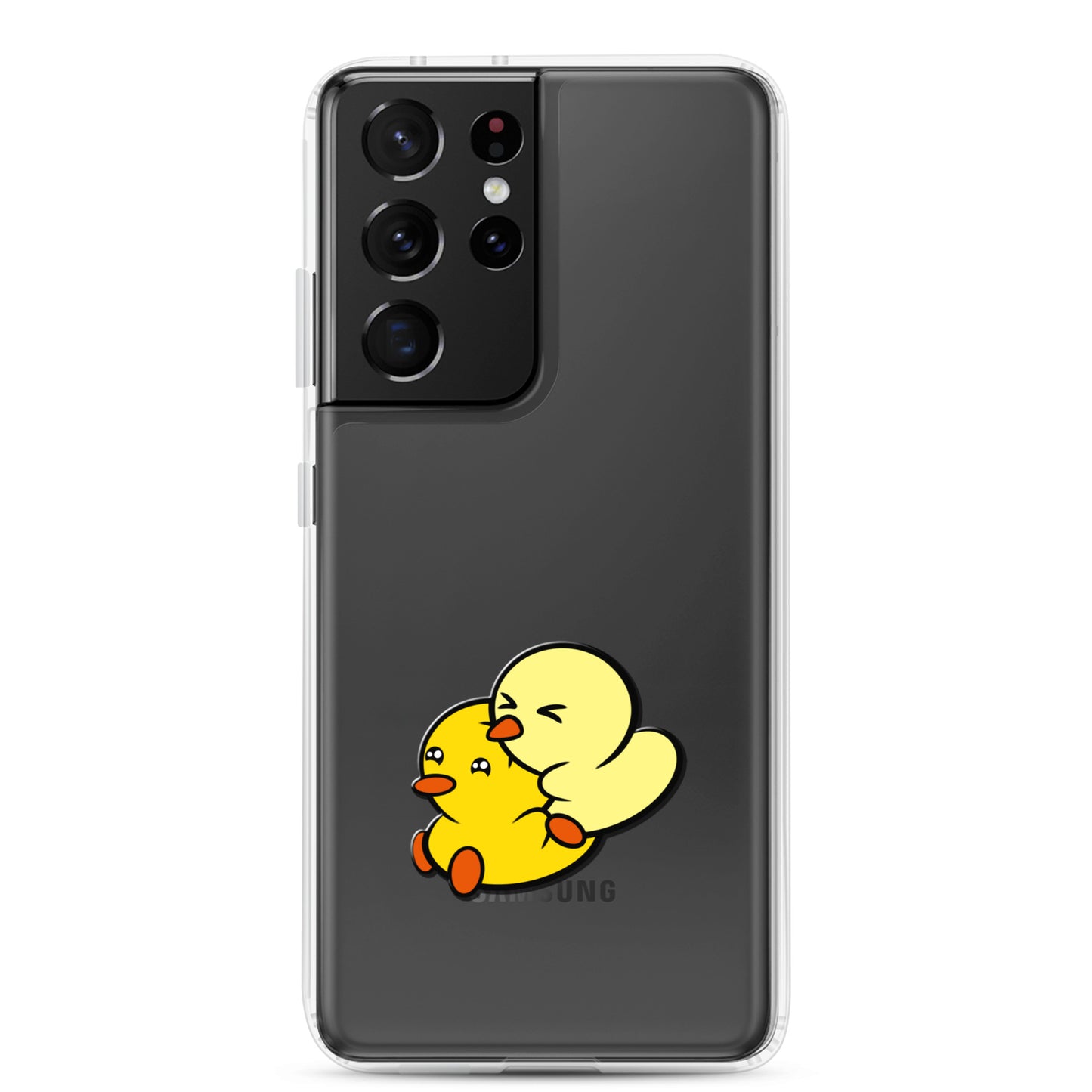 Duckie and Duck - Clear Case for Samsung®