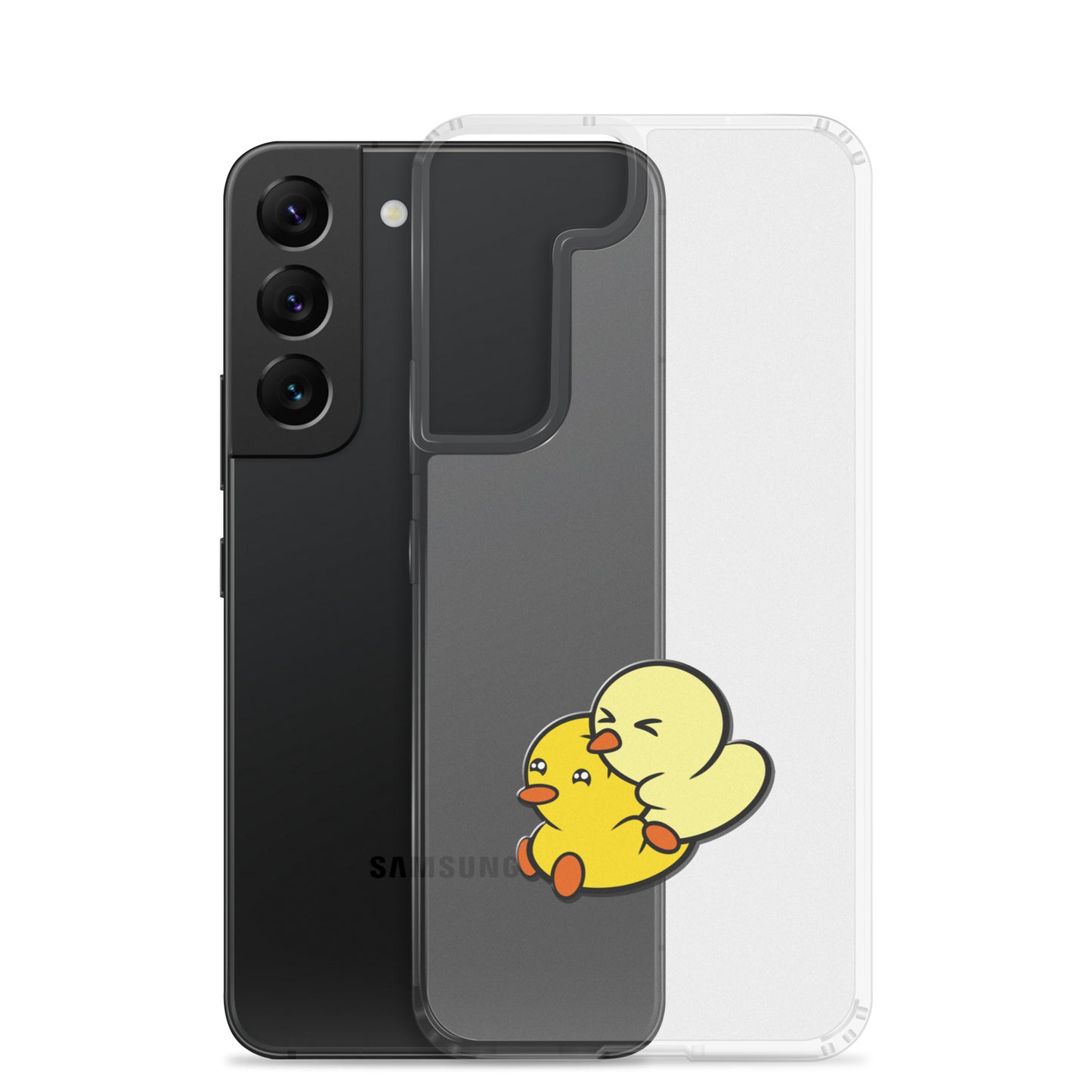 Duckie and Duck - Clear Case for Samsung®