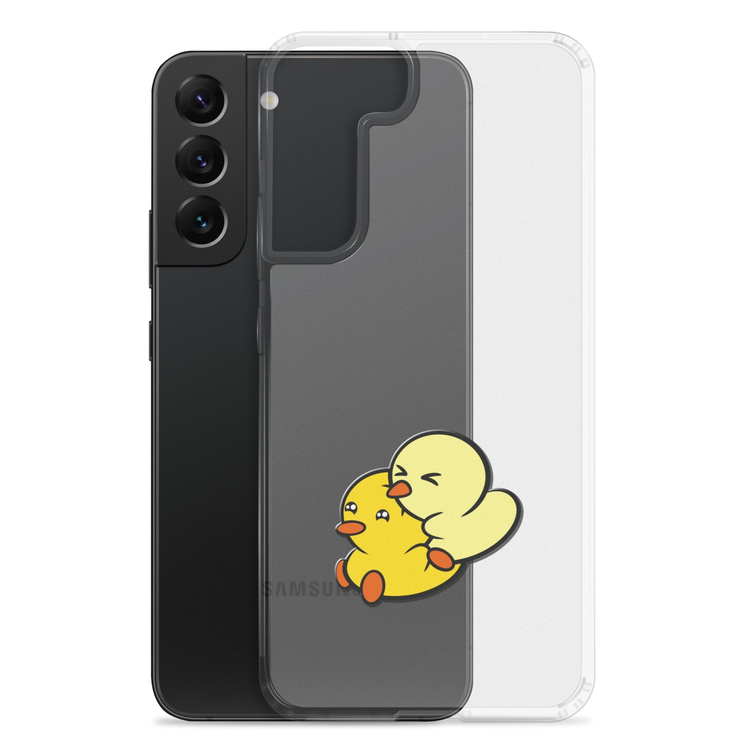 Duckie and Duck - Clear Case for Samsung®