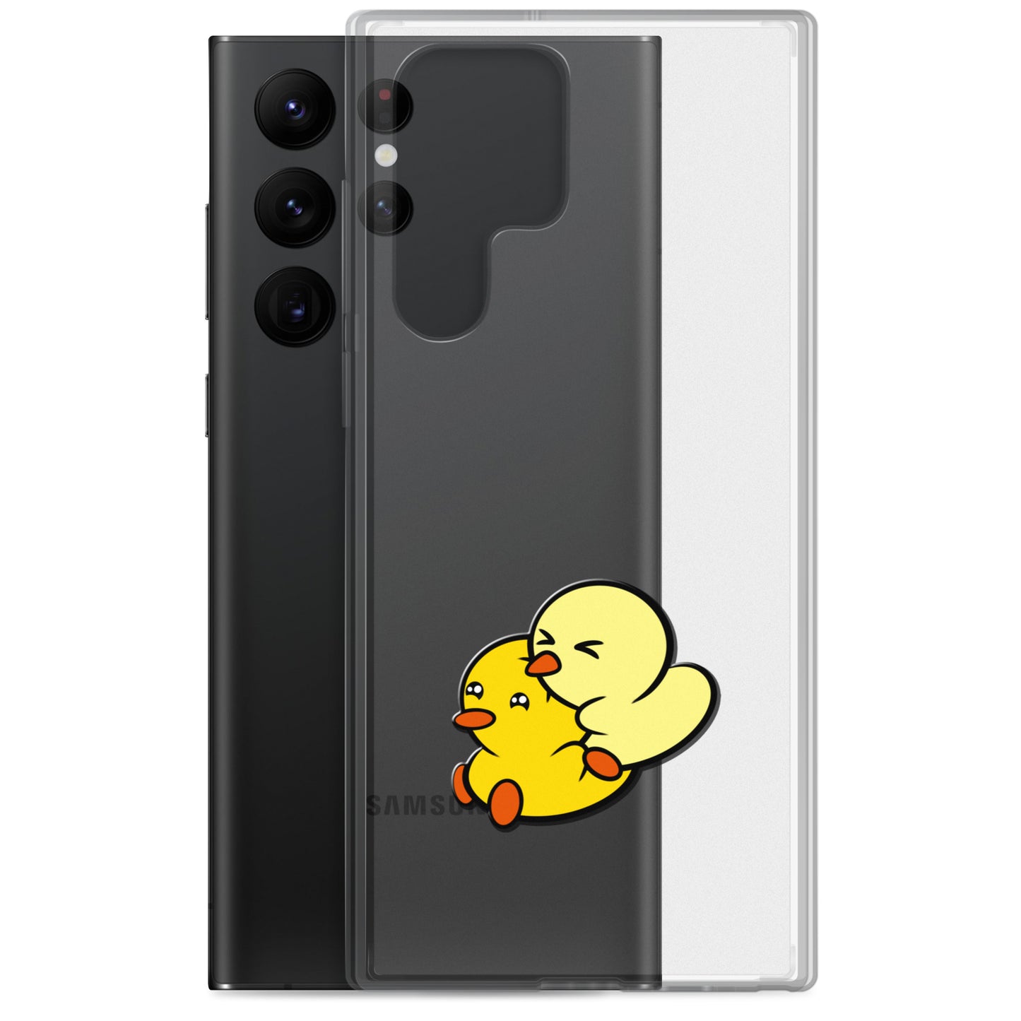 Duckie and Duck - Clear Case for Samsung®