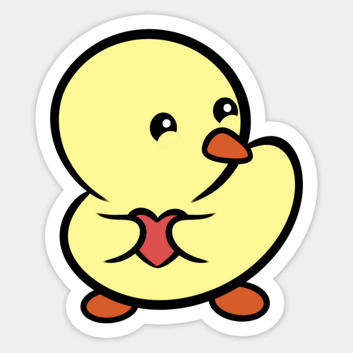 Duckie Stole Your Heart - Magnet