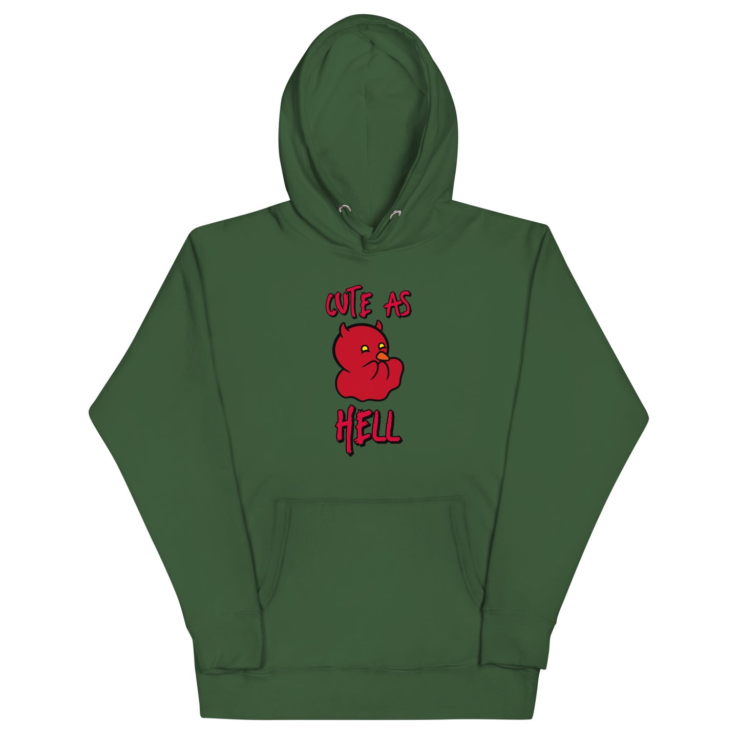 Cute as Hell - Premium Unisex Hoodie