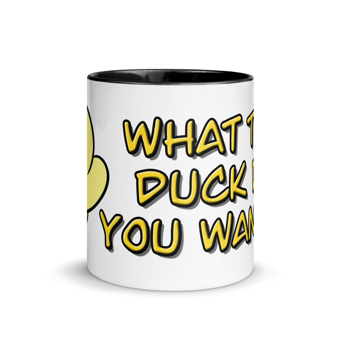 What the DUCK do you want?!