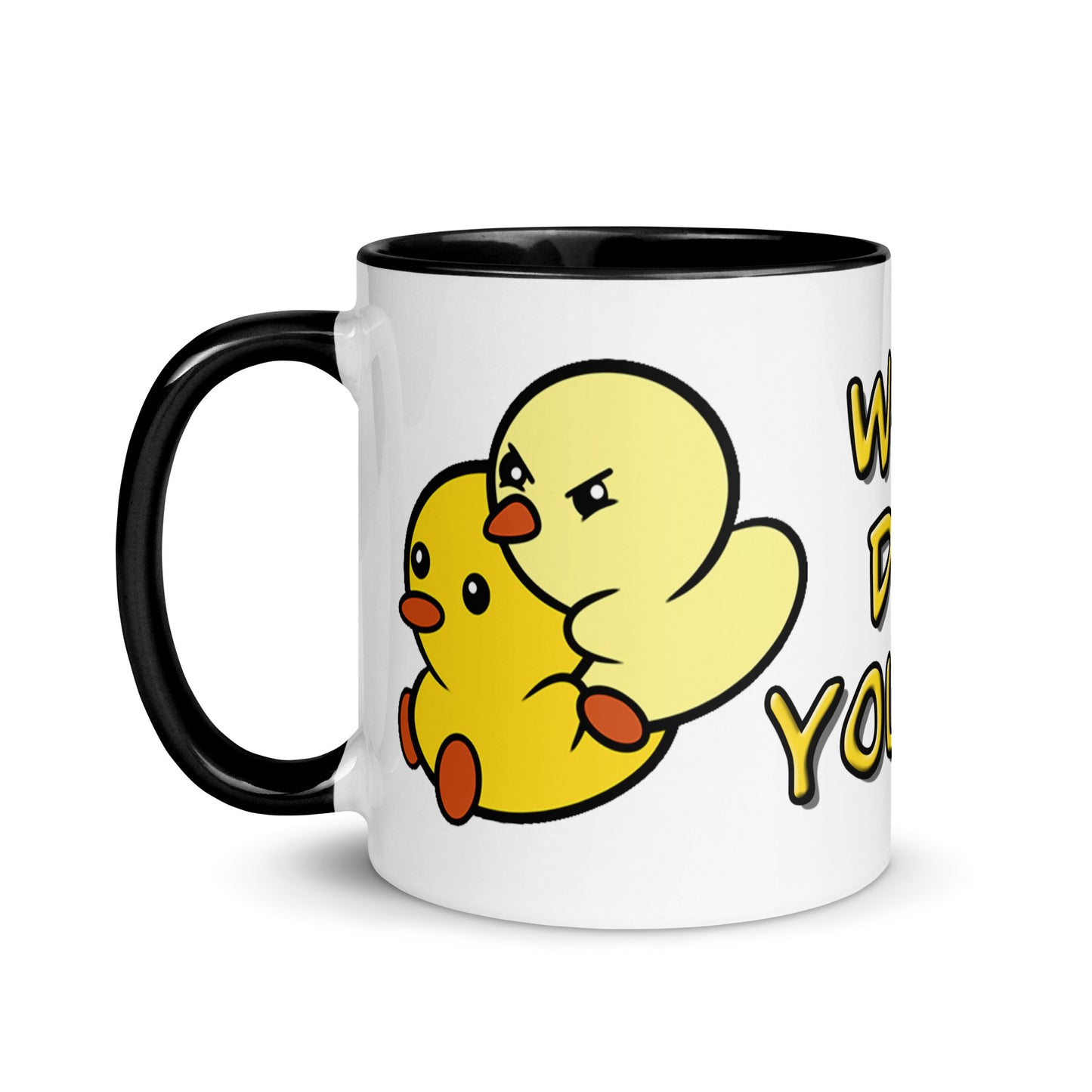 What the DUCK do you want?!