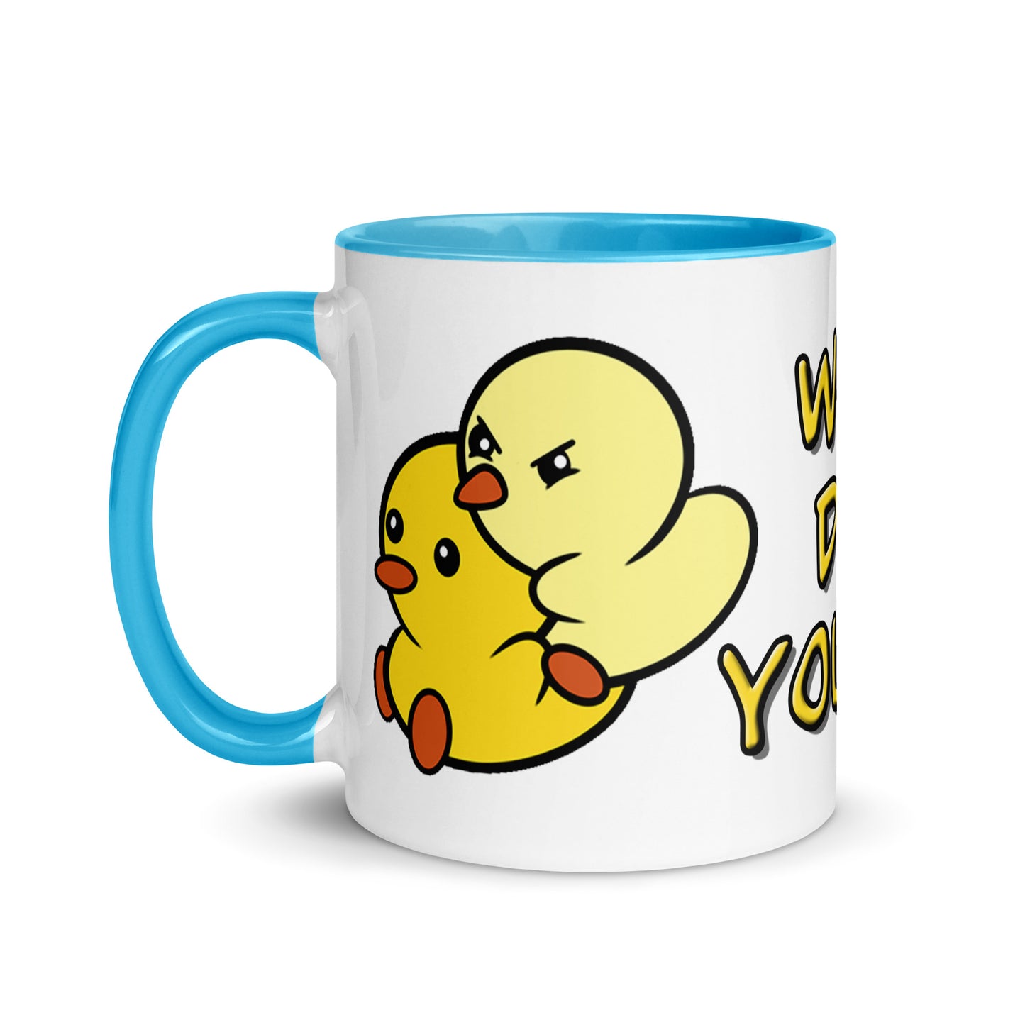 What the DUCK do you want?!