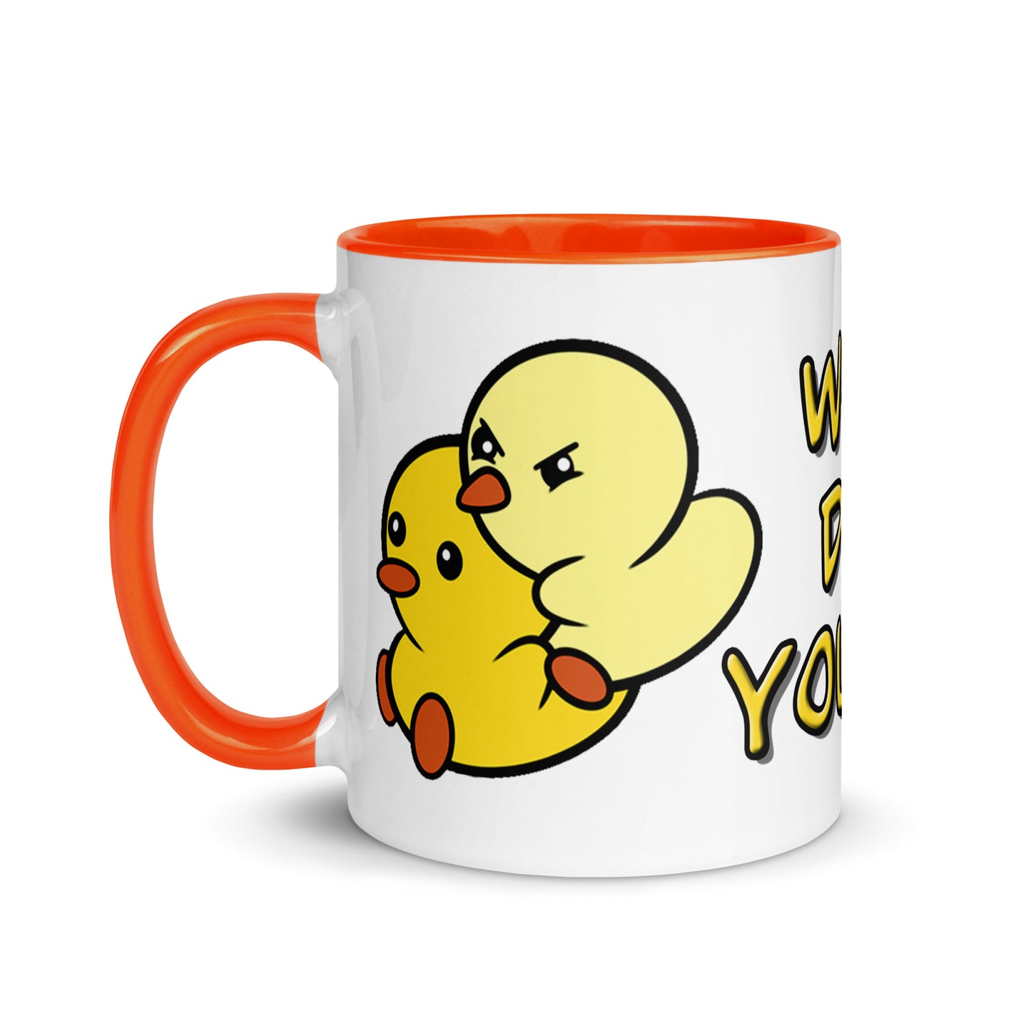 What the DUCK do you want?!