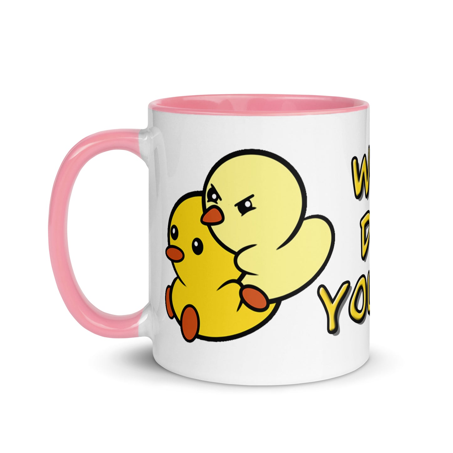 What the DUCK do you want?!