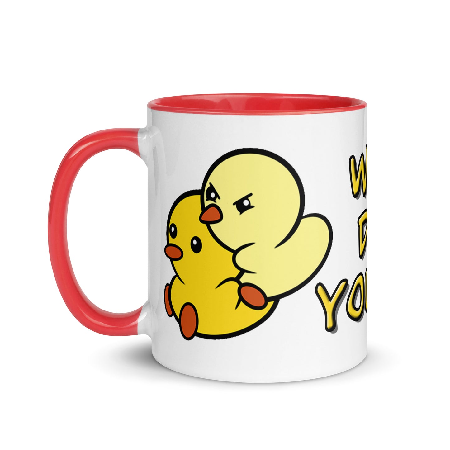 What the DUCK do you want?!