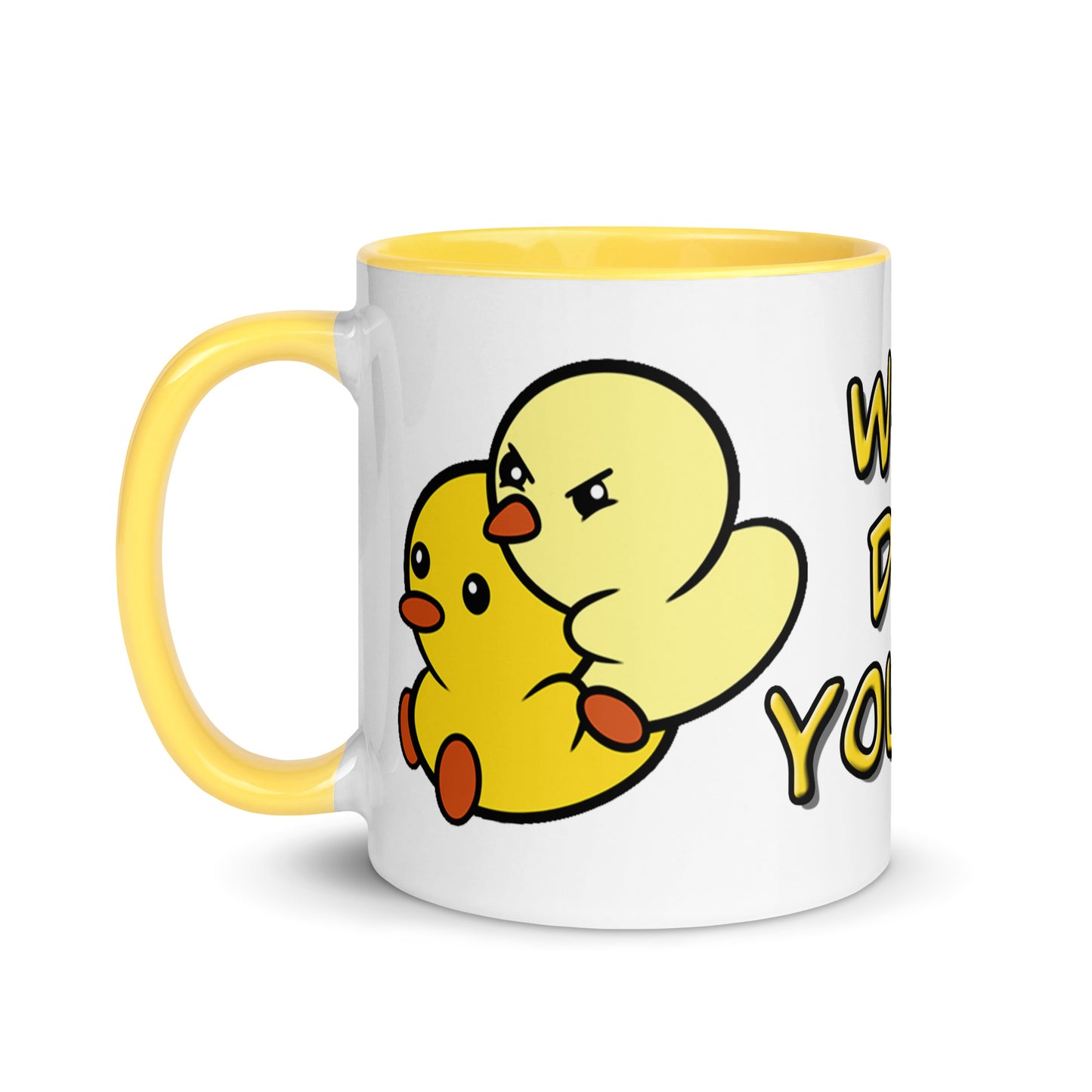 What the DUCK do you want?!