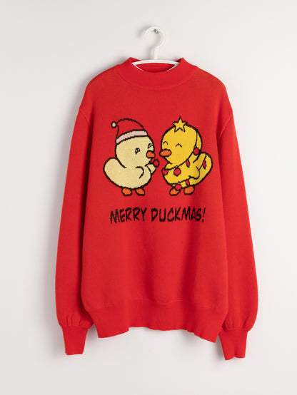 Duckie and Duck Christmas Sweater