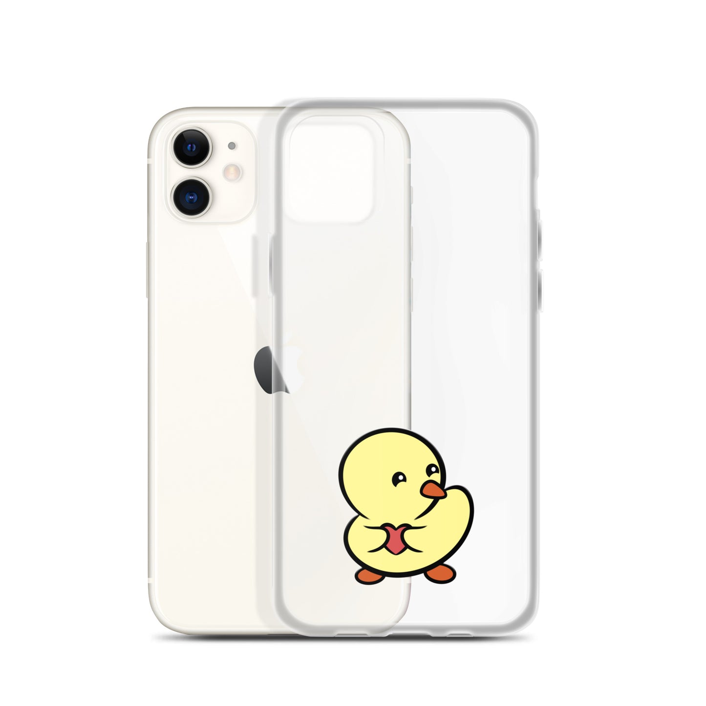 Duckie Stole Your Heart - Clear Case for iPhone®