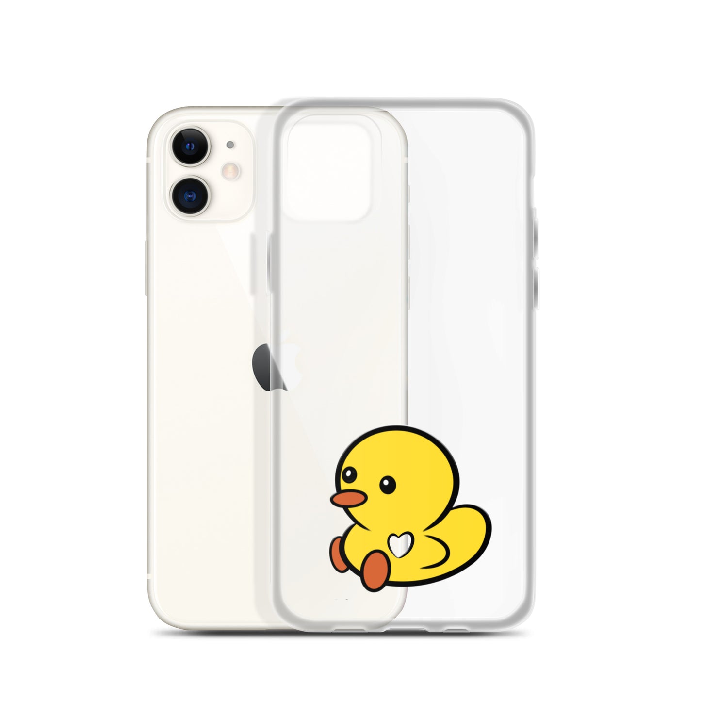 Duck Heart Stolen... Clear Case for iPhone®