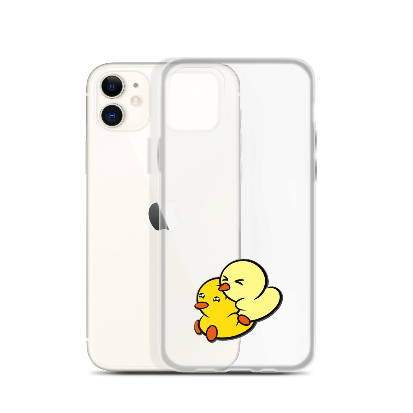 Duckie and Duck - Clear Case for iPhone®