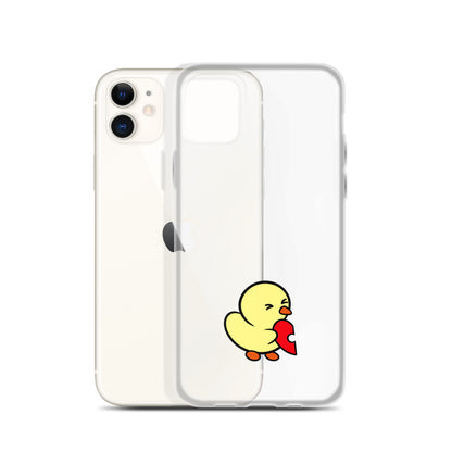 Heart Puzzle Duckie - Clear Case for iPhone®