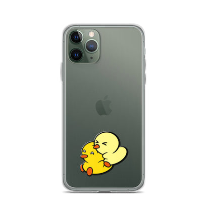 Duckie and Duck - Clear Case for iPhone®