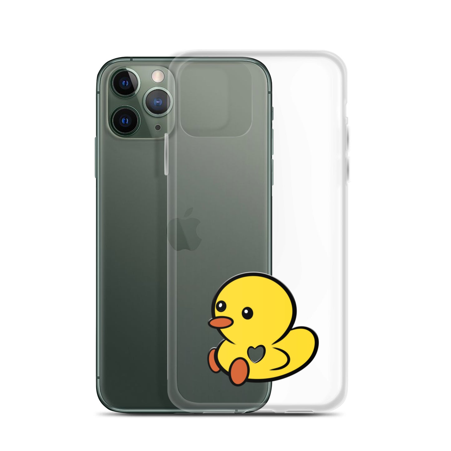 Duck Heart Stolen... Clear Case for iPhone®