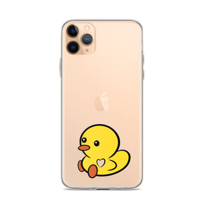 Duck Heart Stolen... Clear Case for iPhone®