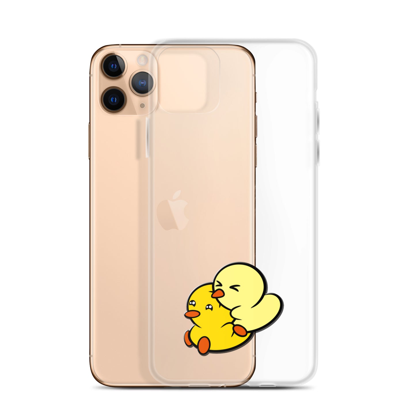 Duckie and Duck - Clear Case for iPhone®