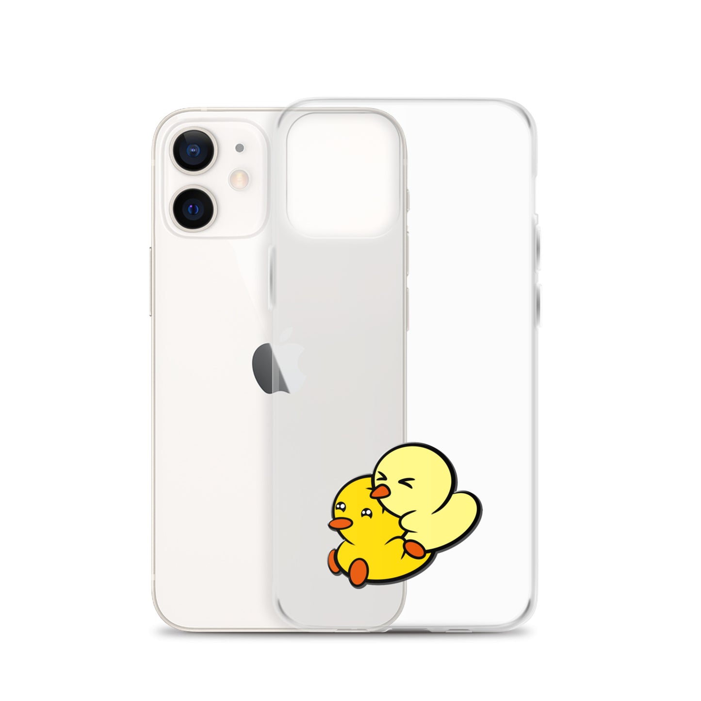 Duckie and Duck - Clear Case for iPhone®