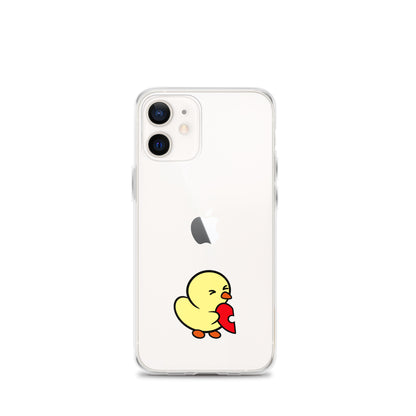 Heart Puzzle Duckie - Clear Case for iPhone®