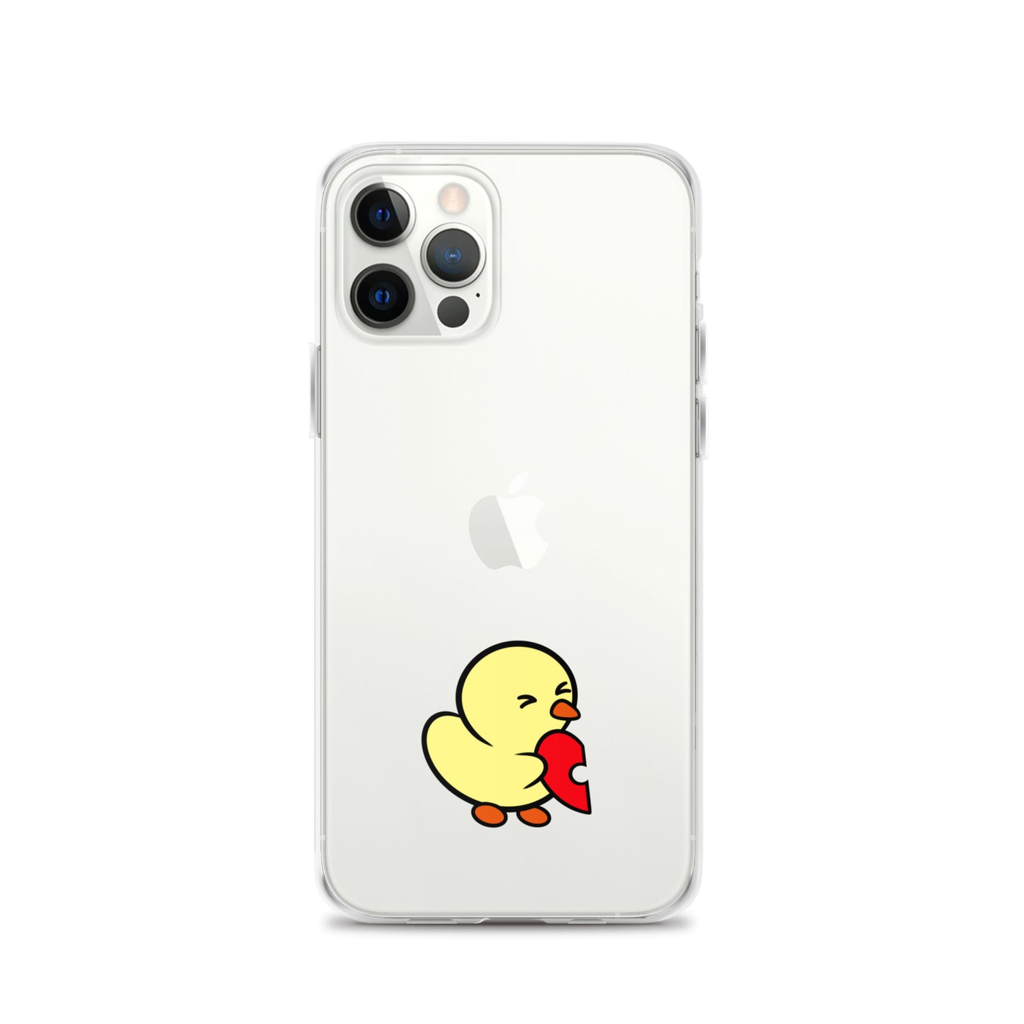 Heart Puzzle Duckie - Clear Case for iPhone®