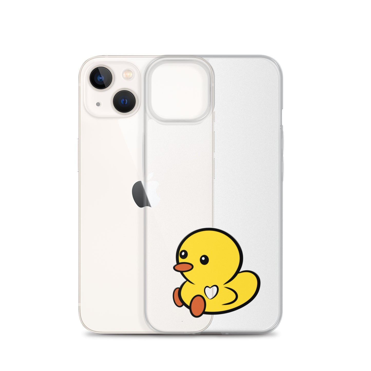 Duck Heart Stolen... Clear Case for iPhone®