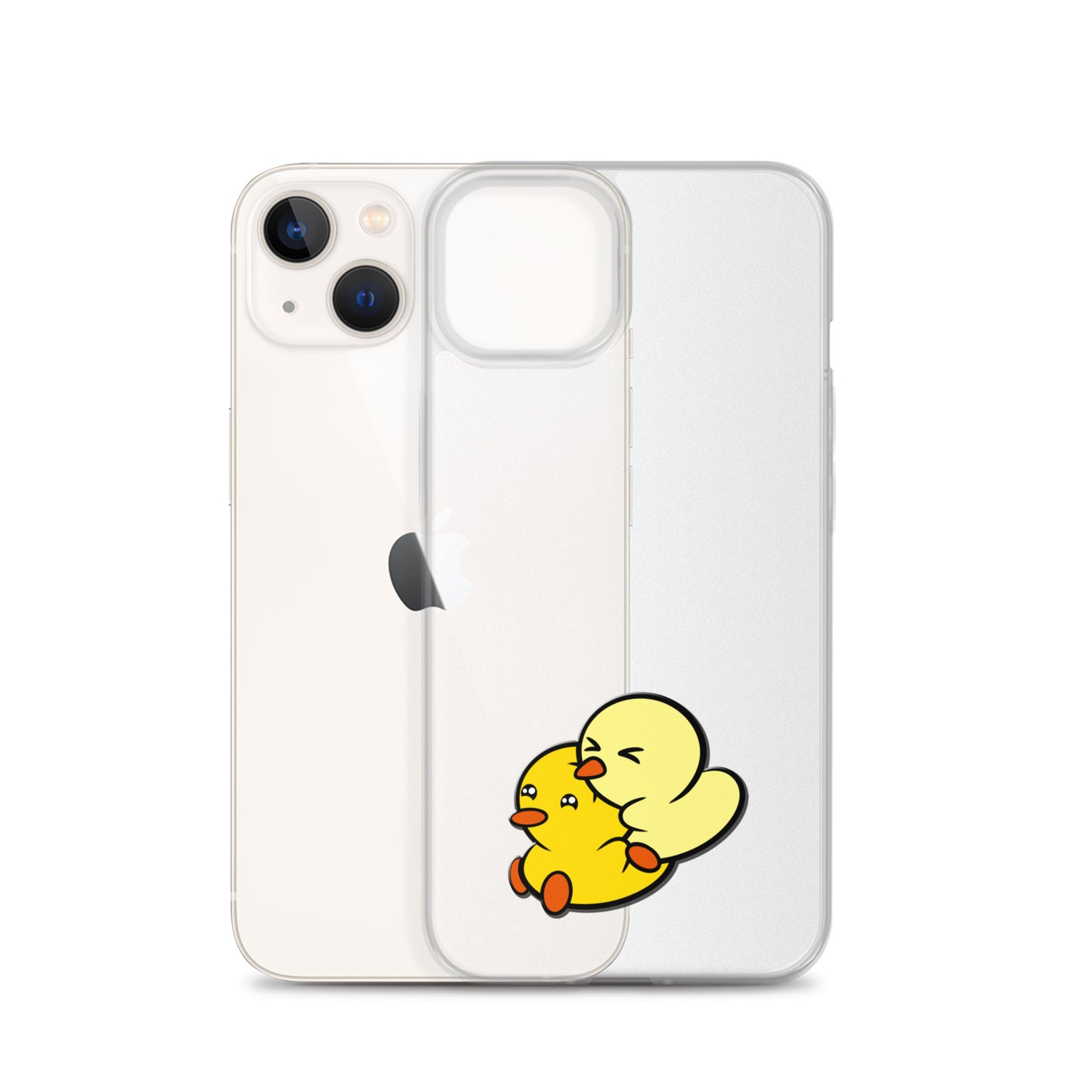 Duckie and Duck - Clear Case for iPhone®