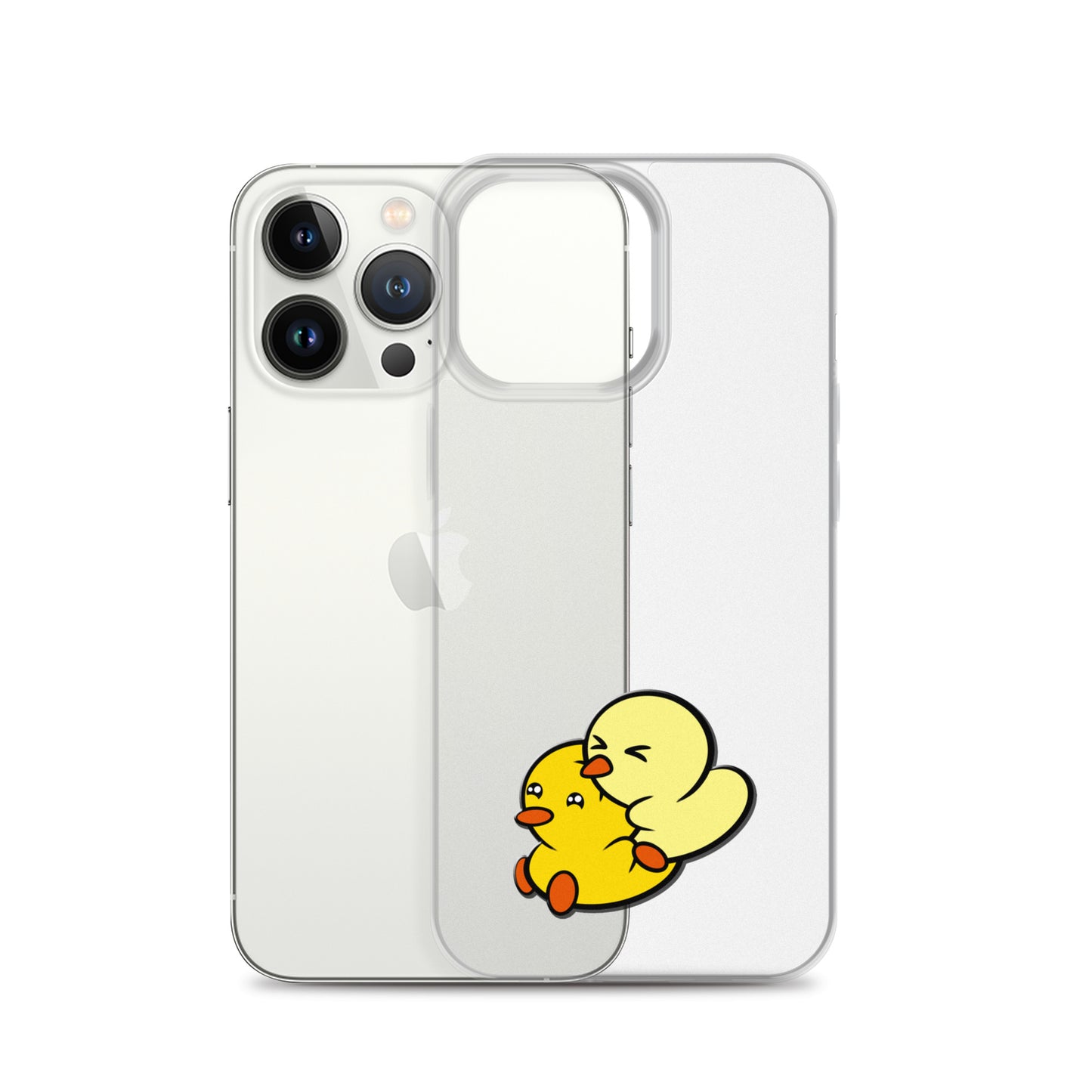 Duckie and Duck - Clear Case for iPhone®