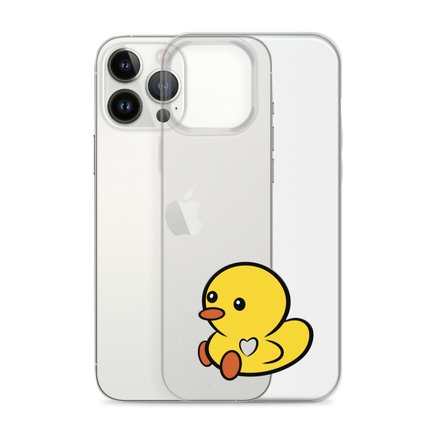 Duck Heart Stolen... Clear Case for iPhone®