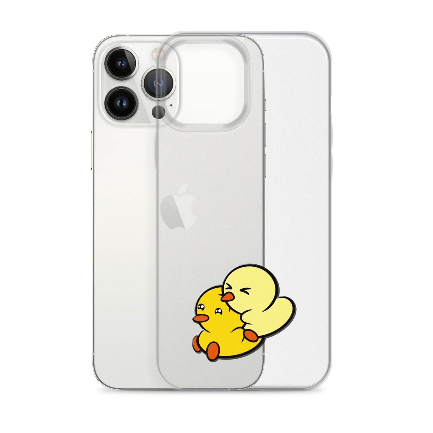 Duckie and Duck - Clear Case for iPhone®