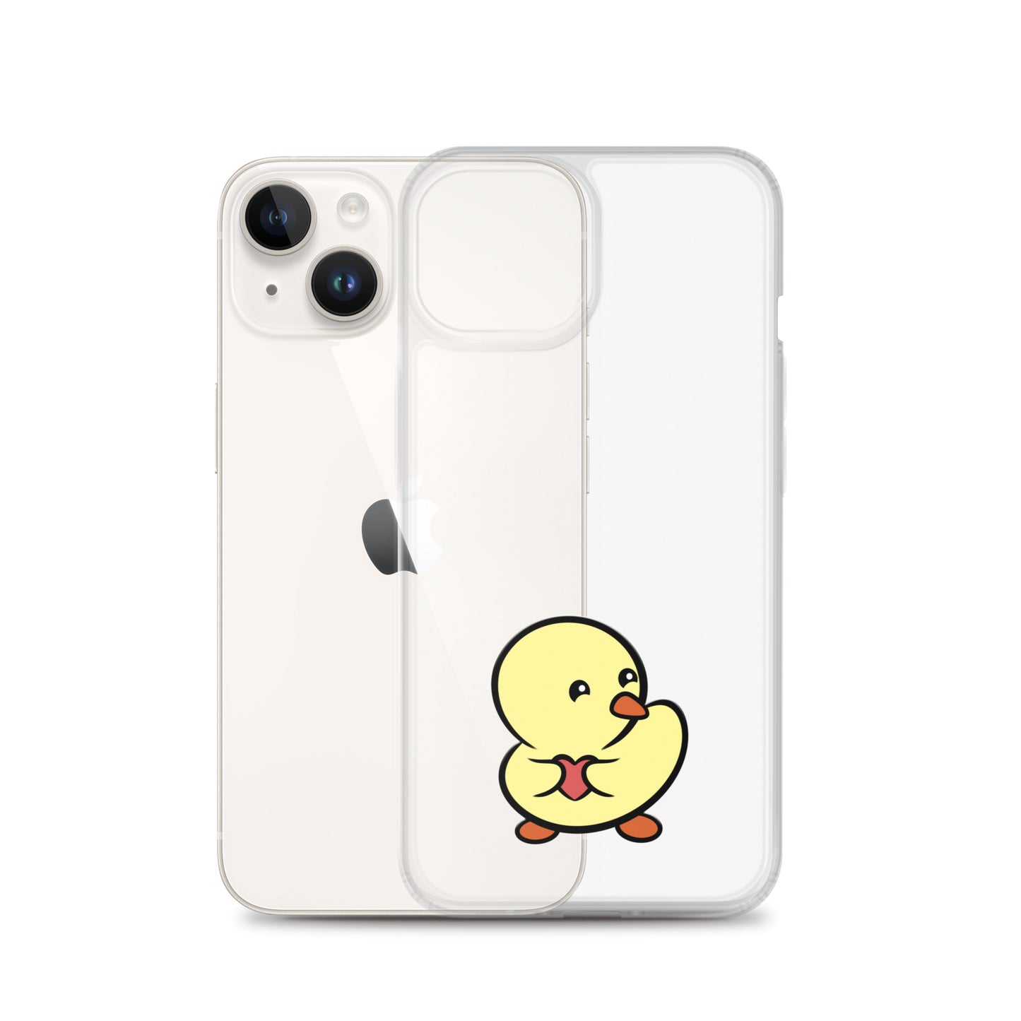 Duckie Stole Your Heart - Clear Case for iPhone®