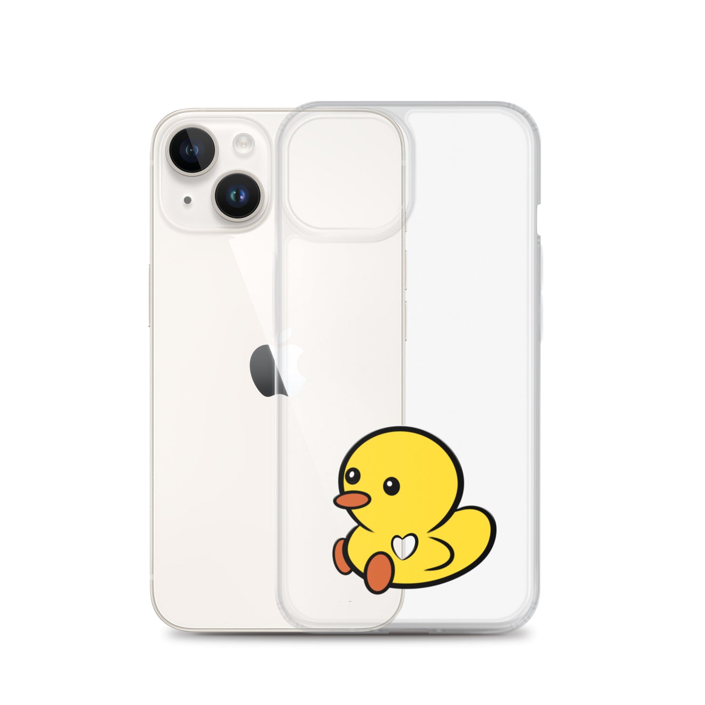 Duck Heart Stolen... Clear Case for iPhone®