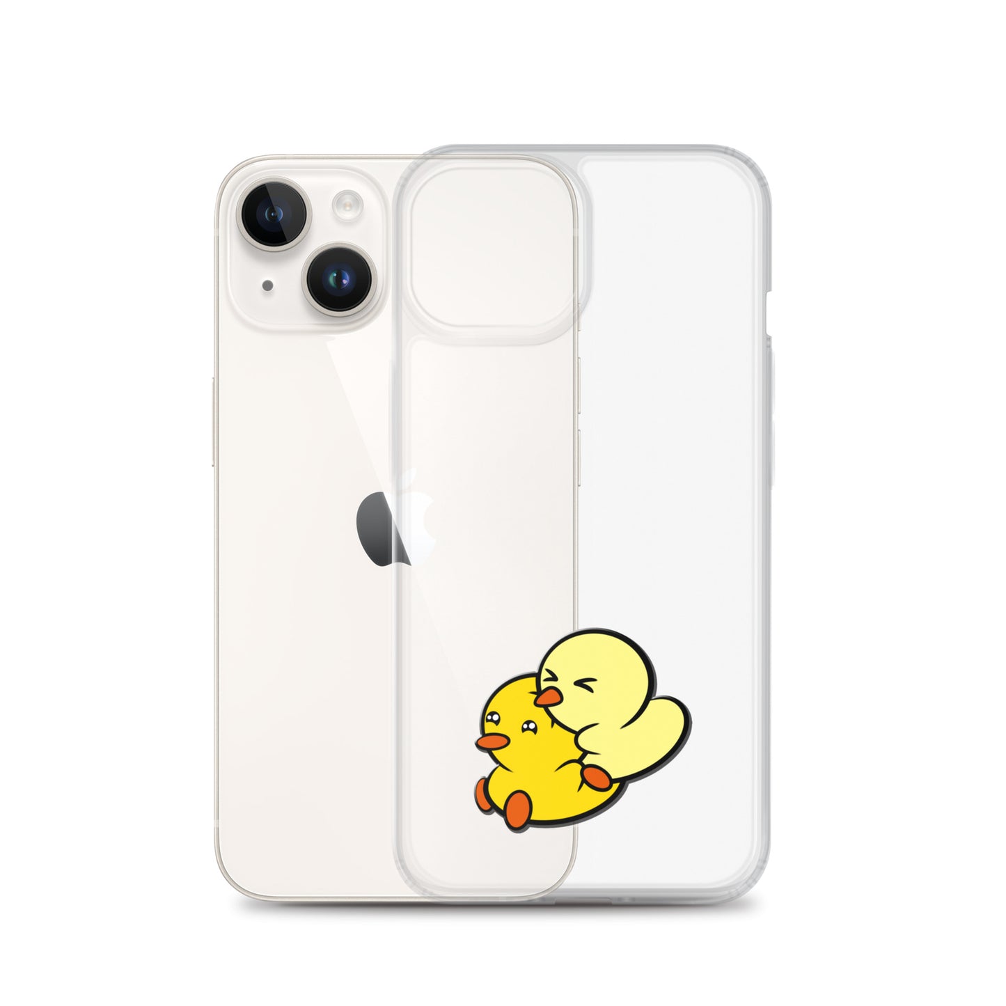 Duckie and Duck - Clear Case for iPhone®