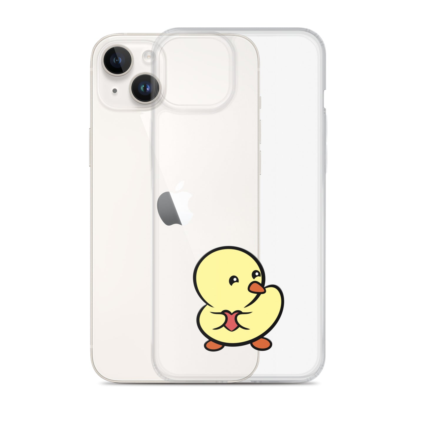 Duckie Stole Your Heart - Clear Case for iPhone®