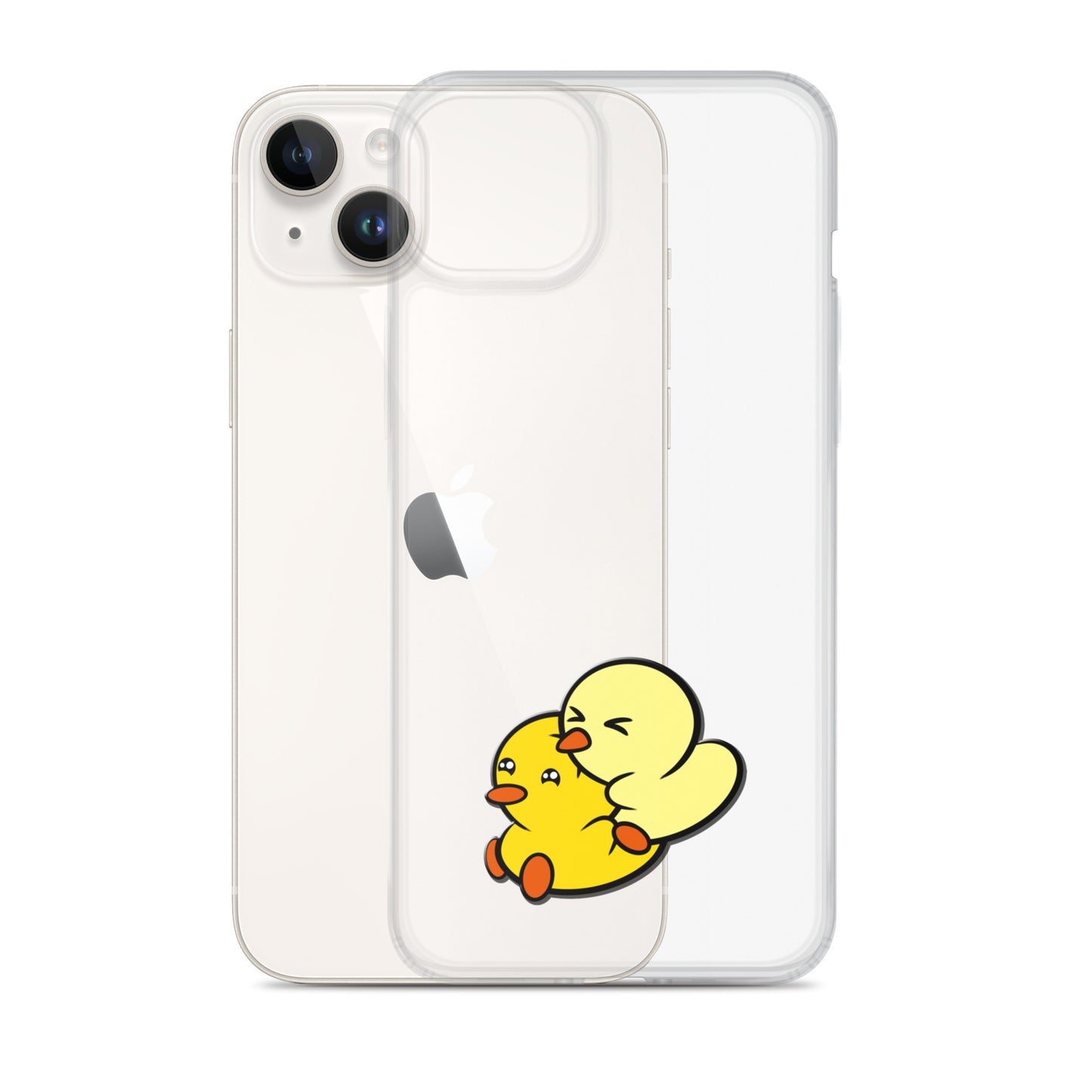 Duckie and Duck - Clear Case for iPhone®