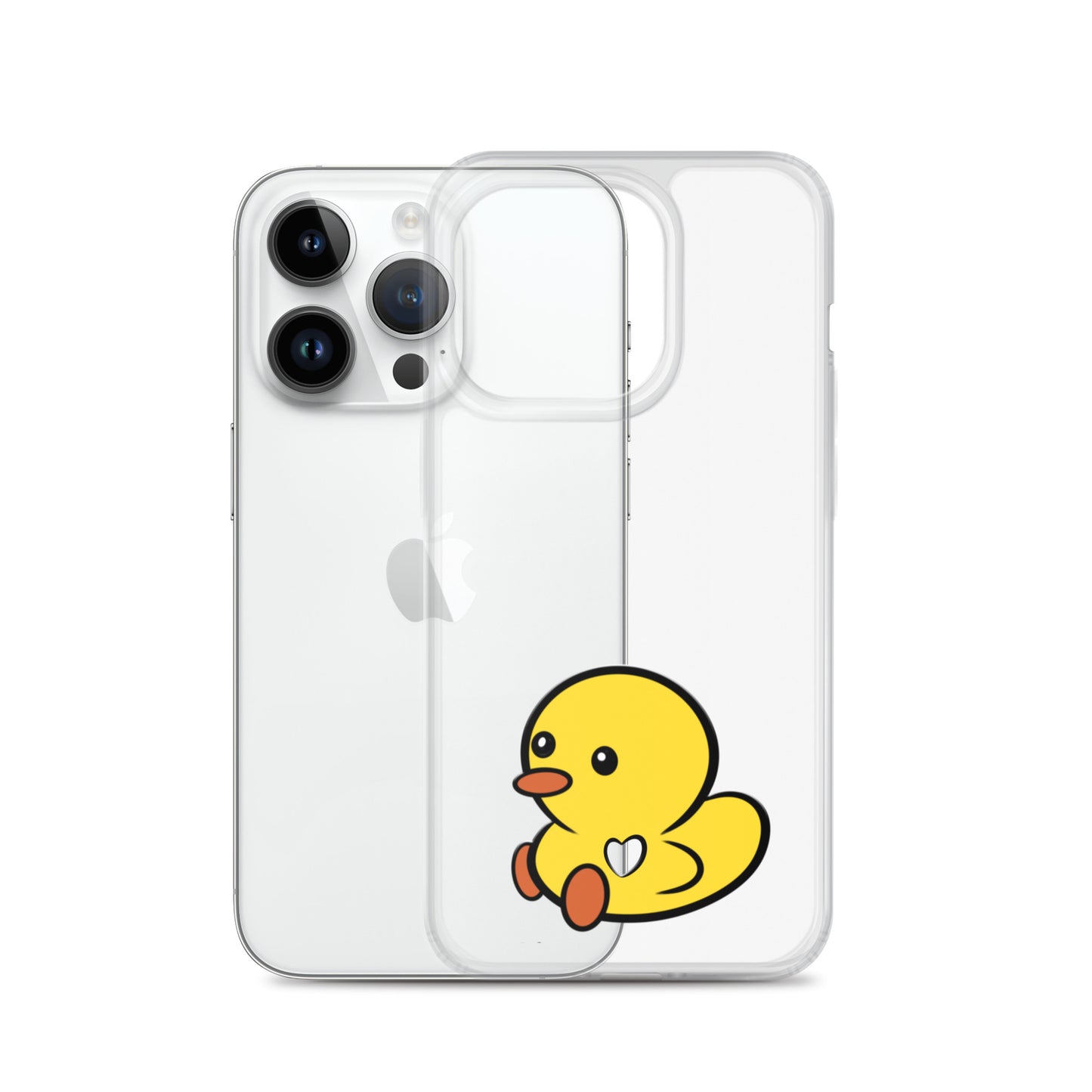 Duck Heart Stolen... Clear Case for iPhone®